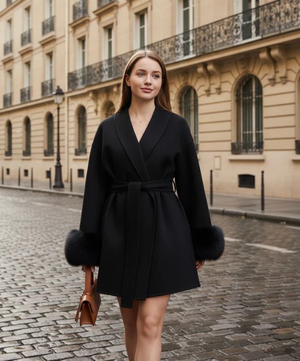 Manteau Femme Laine Faurrelle