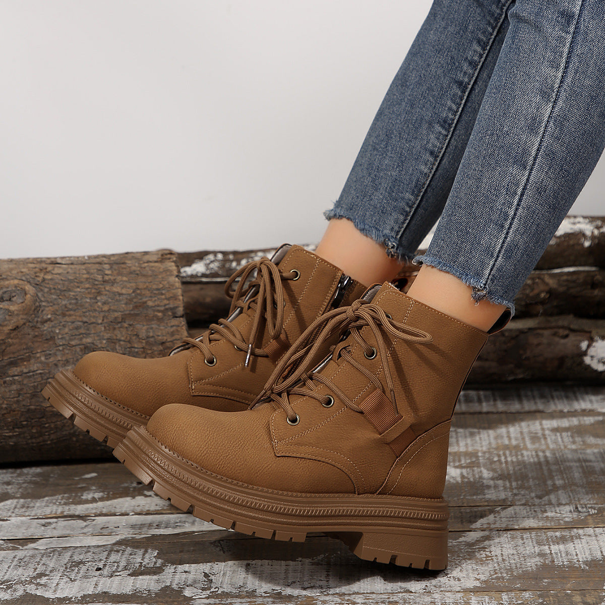 Bottines Chunky Femme