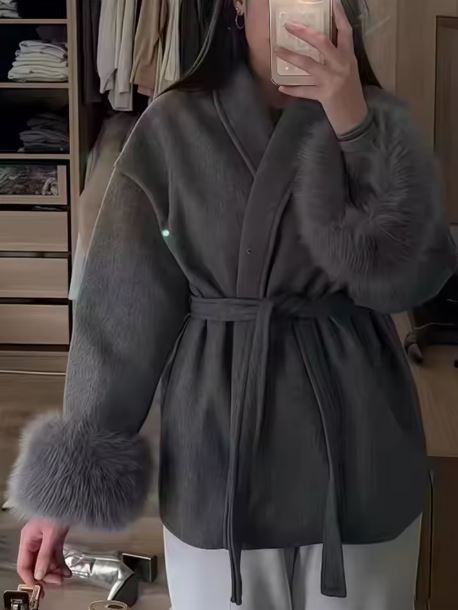 Manteau Femme Laine Faurrelle