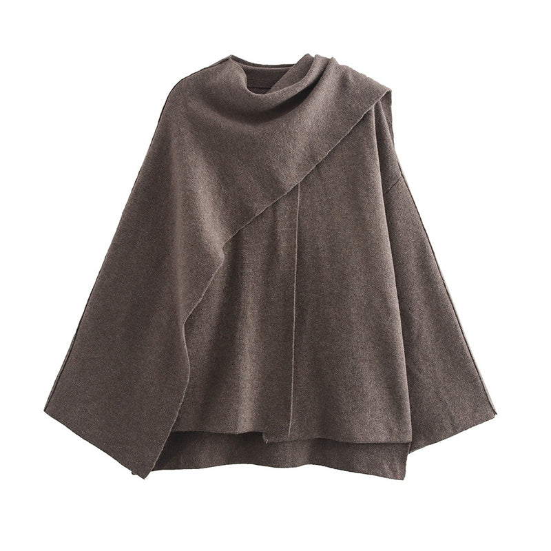 Veste Cape Poncho Femme Élyora