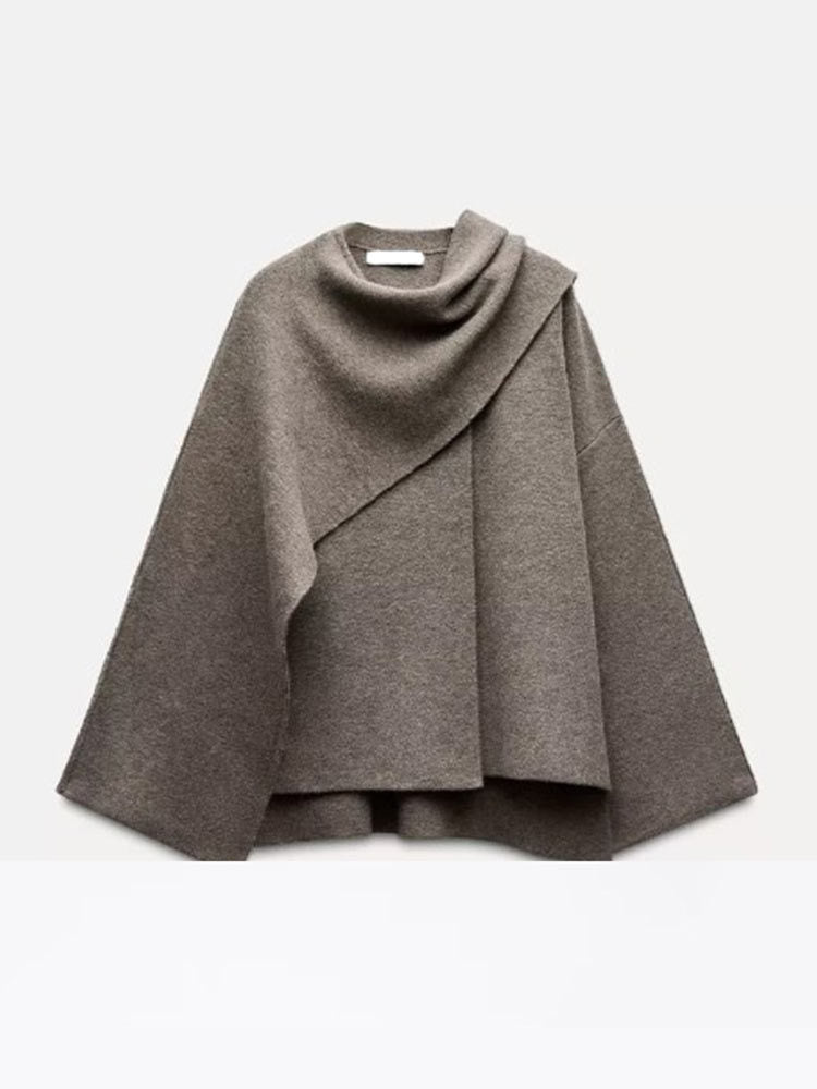 Veste Cape Poncho Femme Élyora