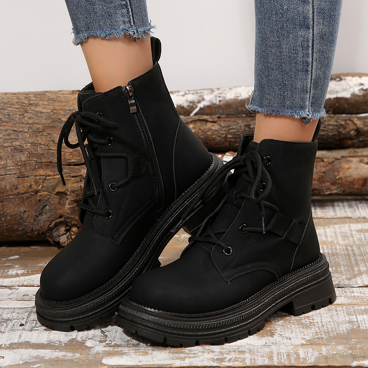 Bottines Chunky Femme
