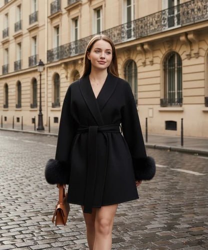 Manteau Femme Laine Faurrelle