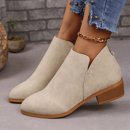 Bottines Vesta En Daim