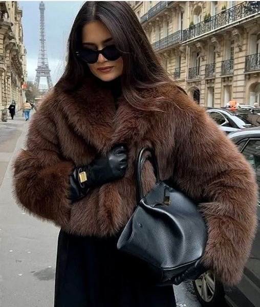 Veste en fourrure Toka Fox