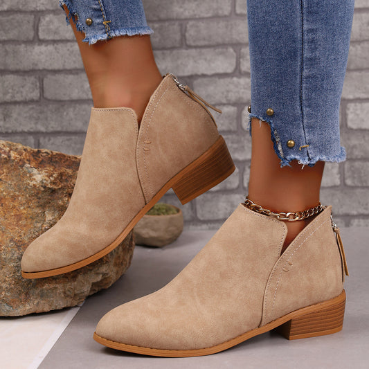 Bottines Vesta En Daim