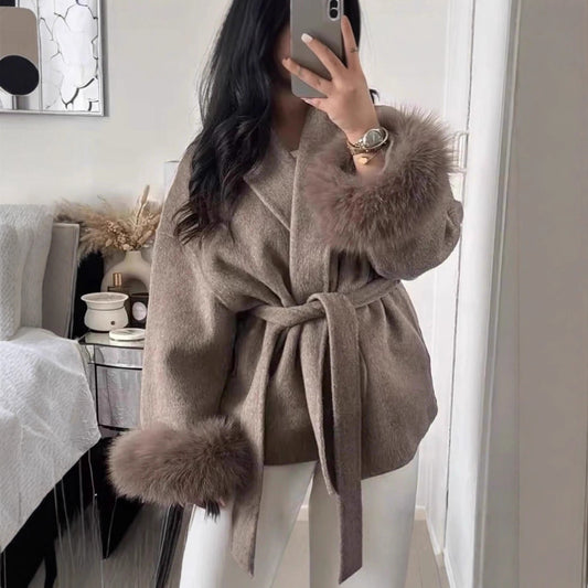 Manteau Femme Laine Faurrelle