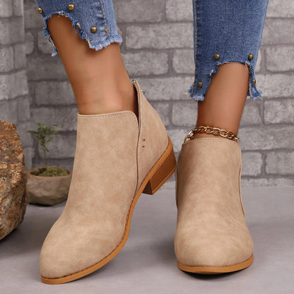 Bottines Vesta En Daim