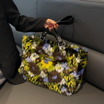 Sac fourré doux et élégant